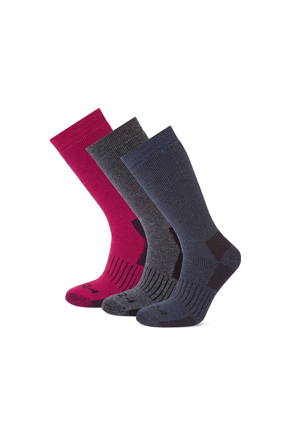 Tog ‘villach’ Trek Socks In Dark Pink