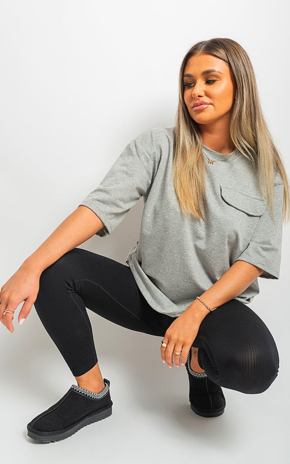 Ultimate Oversized Cargo Shirt – Elevate Your Streetwear Game! – ML Grey