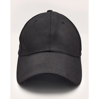 Black Plain Baseball Cap