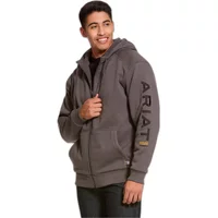 Full zip hoodie Ariat Rebar All Weather