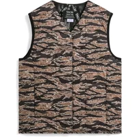Basic sleeveless gilet with V-neck Taion