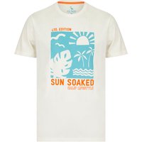Shirts Sun Soaked Motif Cotton Jersey Shirt in Marshmallow White – South Shore Shirts Sun Soaked Motif Cotton Jersey Shirt in Marshmallow White – South Shore