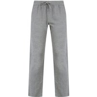 Trousers Renn Cotton Linen Comfort Fit Elasticated Waist Trousers in Grey Trousers Renn Cotton Linen Comfort Fit Elasticated Waist Trousers in Grey