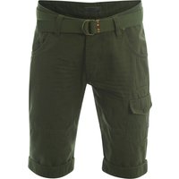 Shorts Dissident amazon khaki Finsbury cargo shorts with free matching belt Shorts Dissident amazon khaki Finsbury cargo shorts with free matching belt