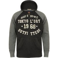 Hoodies Sweatshirts Arapaho Forest Zip Through Hoodie in Mid Grey Marl