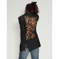 Party Back Blazer – Black Sequin