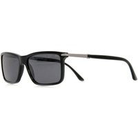 Giorgio Armani Sunglasses Giorgio Armani Rectangular Black Sunglasses AR One Size