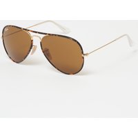 Ray Ban Tortoise Aviator Full Colour Sunglasses – Brown Classic B- Lenses One Size