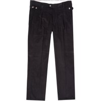 JJ Emlyn Thomas Needle Corduroy Trousers – Black