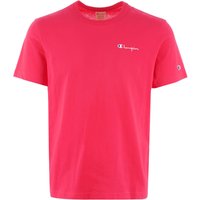 Champion Small Script Logo Shirt – Pink