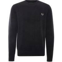 Fred Perry Cable Knit Crew Neck Jumper