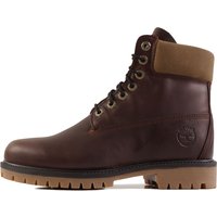 Timberland Premium -Inch Lace-Up Waterproof Boots – Burgundy .