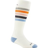 Ladies Over-the-Calf Midweight Ski Snowboard Striped Merino Wool Socks By Darn Tough