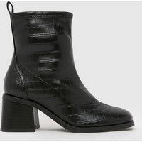 schuh Brie Sock Boots in Black