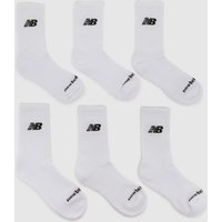 New Balance White & Black Everyday MiDCalf Socks PK
