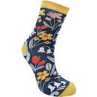 Floral Bamboo Socks – –