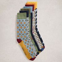 White Stuff Organic Ankle Socks – Navy – Pairs