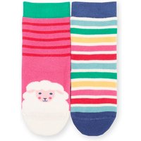 Kite Baa Baa Grippy Socks Azalea