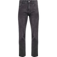 Weird Fish Eddie Straight Leg Denim Jeans Washed Black Size