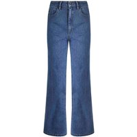 Weird Fish Corine Wide Leg Denim Jeans Denim Size