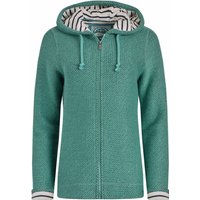 Weird Fish Chicoa Full Zip Macaroni Hoodie Dark Jade Size