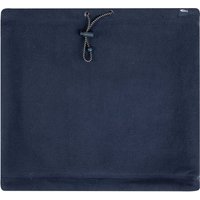 Weird Fish Camira Printed Reversible Fleece Snood Navy Size ONE