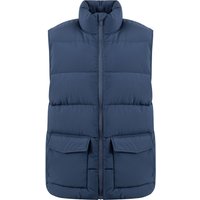Weird Fish Calderhead Heavyweight Padded Gilet Midnight Size