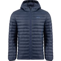 Weird Fish Flete Lightweight Showerproof Padded Hooded Jacket Navy Size