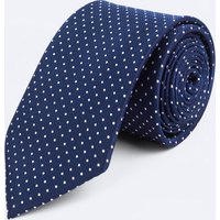 Blue with White Dot Tie